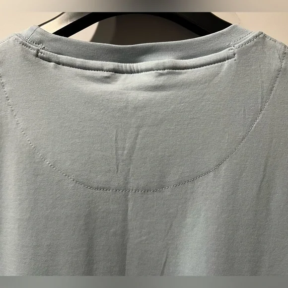 Porter & Ash 95% Cotton 4-way Stretch Short Sleeve Crew Neck Casual Top/Tshirt - Picture 6 of 9